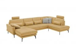 meinSofa Wohnlandschaft Mike | Vanilla (Gelb) rechts Erweiterte Funktion -Sofas Verkaufsladen 29401783 2 202209141235