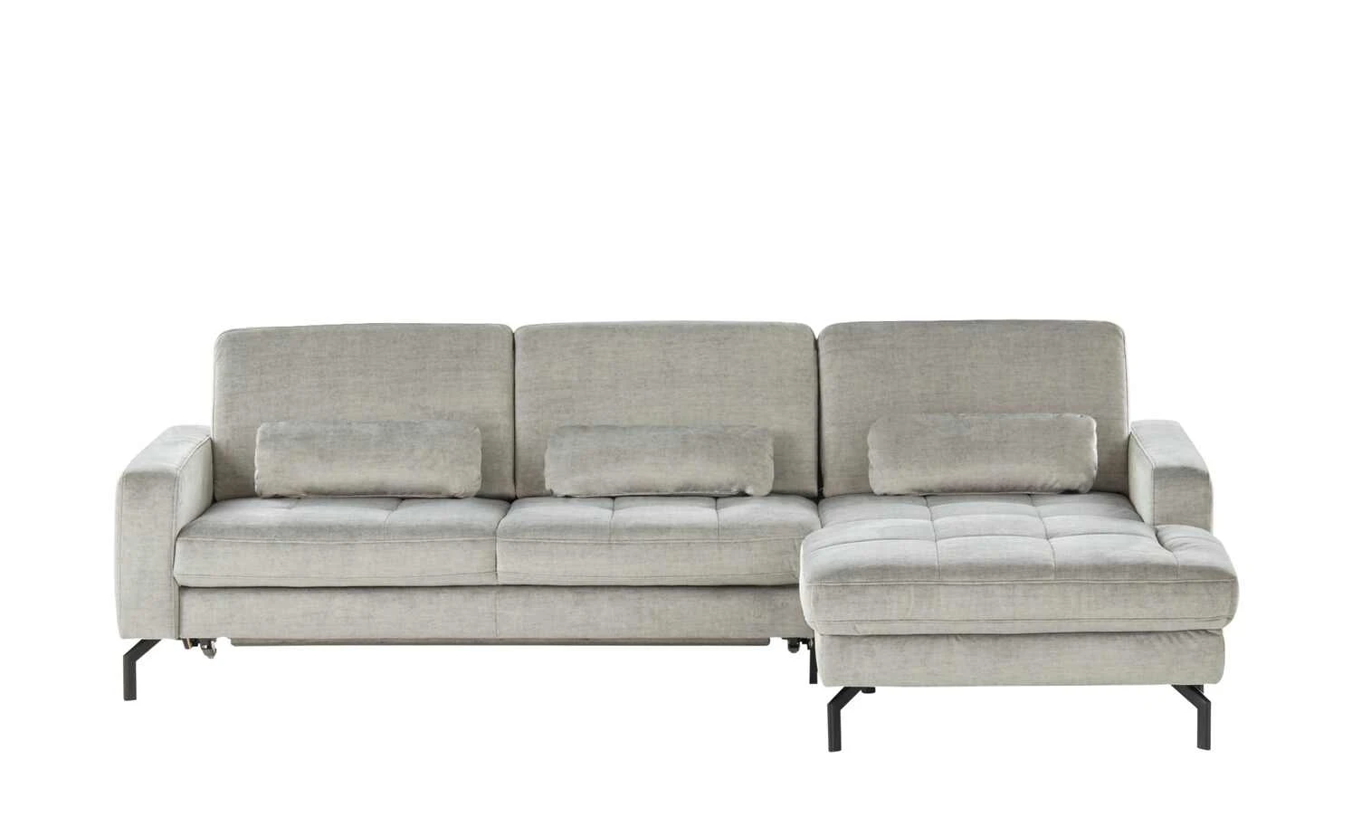 Ecksofa Meavi | Hellgrau rechts