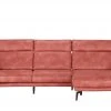 Wohnwert Ecksofa Chilja | Rose (Rosa) rechts Erweiterte Funktion -Sofas Verkaufsladen 29401868 12 202208311236