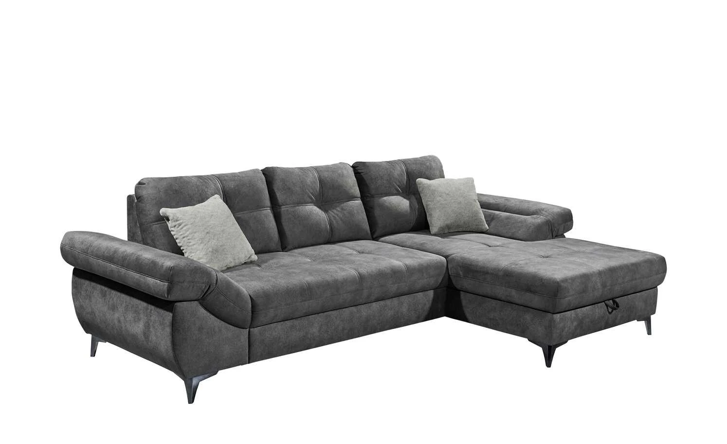 Ecksofa Nino | Anthrazit 4 Ecksofa Nino | Anthrazit – Bild 2