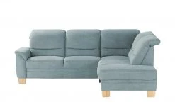 meinSofa Ecksofa Liva | Denim (Blau-Grau) links Grundfunktion