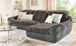 switch Ecksofa Infinity | Braun (Dunkelbraun) rechts Grundfunktion