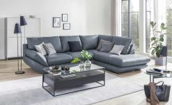 uno Ecksofa Sardegna | Greyblue (Grau-Blau) rechts