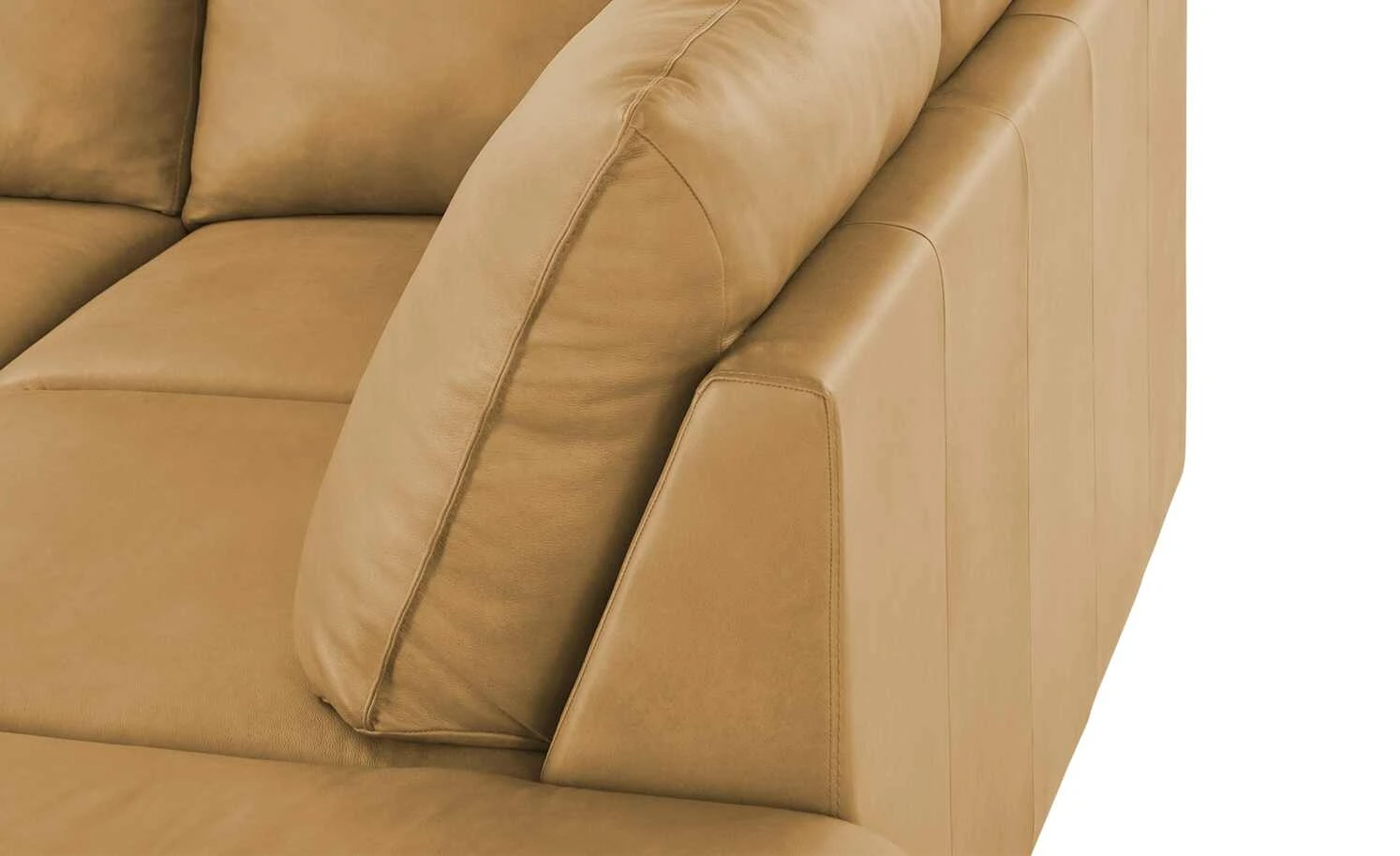 uno Ecksofa Sardegna | Dijon (Gelb-Braun) rechts 5 uno Ecksofa Sardegna | Dijon (Gelb-Braun) rechts – Bild 3