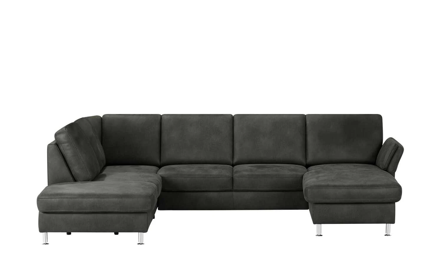 Mein Sofa bold Wohnlandschaft Veit | Anthrazit (Dunkelgrau) links ohne 3 Mein Sofa bold Wohnlandschaft Veit | Anthrazit (Dunkelgrau) links ohne