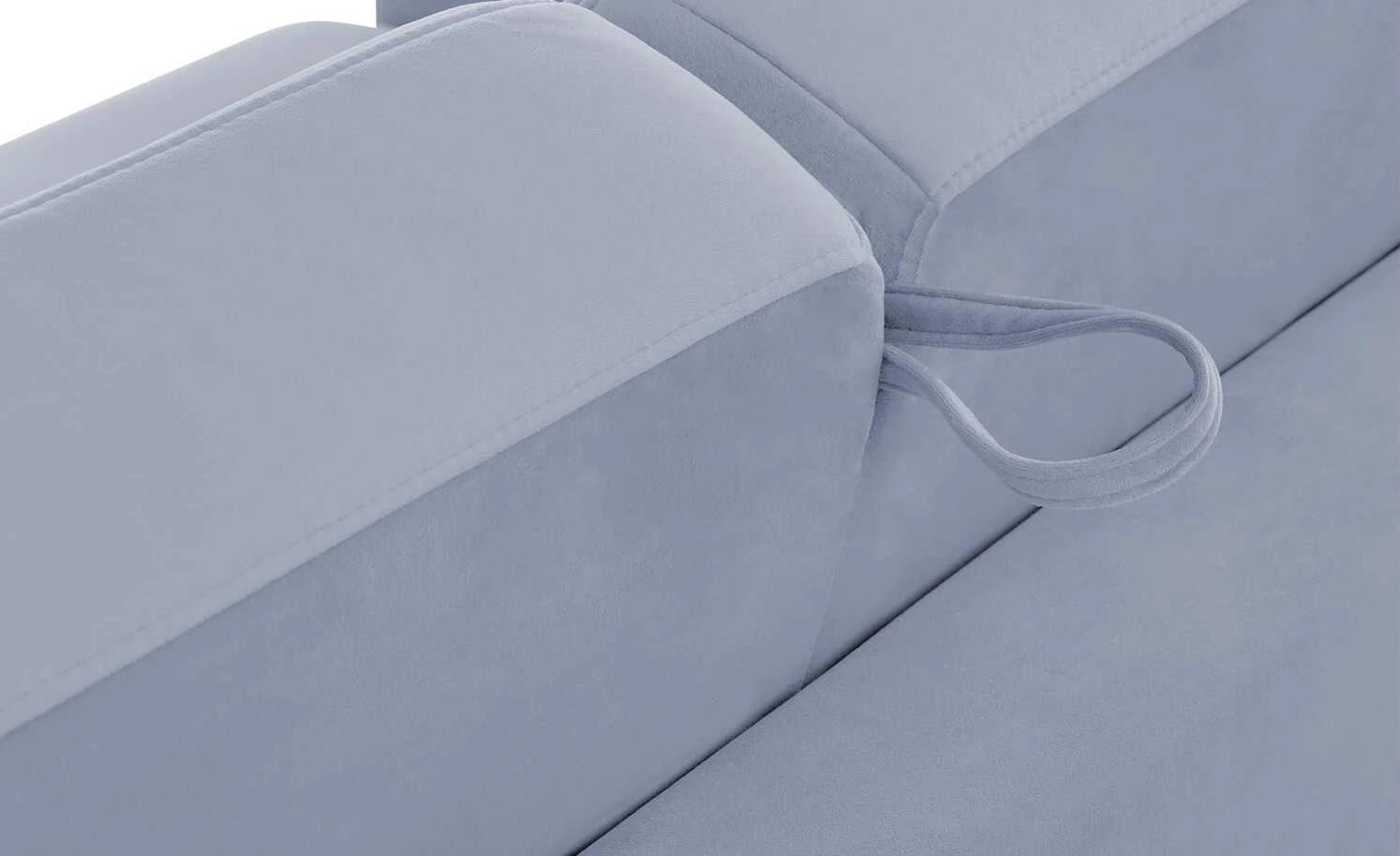 Schlafsofa Boston Deluxe | Blau (Blau-Grau) Zylinder, Zylinder 15 Schlafsofa Boston Deluxe | Blau (Blau-Grau) Zylinder, Zylinder – Bild 13