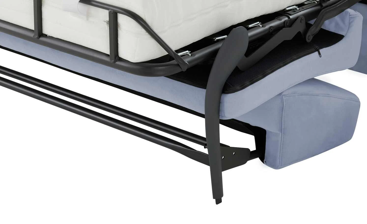 Schlafsofa Boston Deluxe | Blau (Blau-Grau) Zylinder, Zylinder 11 Schlafsofa Boston Deluxe | Blau (Blau-Grau) Zylinder, Zylinder – Bild 9