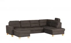 uno Wohnlandschaft mit Schlaffunktion Vito | Dunkelbraun rechts ohne -Sofas Verkaufsladen 29403904 11 202205061253