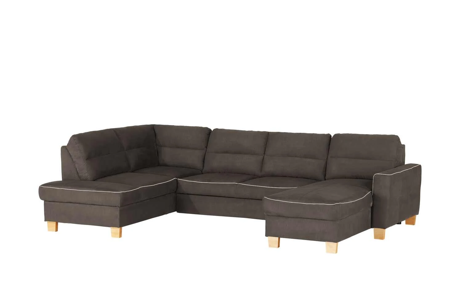 uno Wohnlandschaft mit Schlaffunktion Vito | Dunkelbraun links ohne 11 uno Wohnlandschaft mit Schlaffunktion Vito | Dunkelbraun links ohne – Bild 9