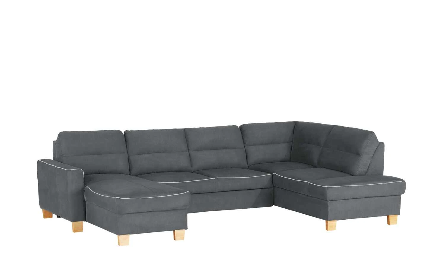 uno Wohnlandschaft mit Schlaffunktion Vito | Anthrazit rechts ohne 13 uno Wohnlandschaft mit Schlaffunktion Vito | Anthrazit rechts ohne – Bild 11