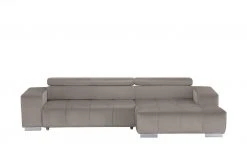 uno Ecksofa Origo | Taupe (Braun-Grau) rechts Grundfunktion