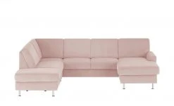 meinSofa Wohnlandschaft Jana | Rose (Rosa) links ohne