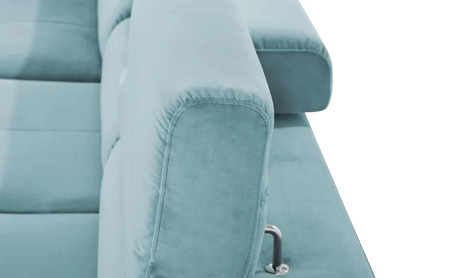 Gallery M Ecksofa Felicia Due | Sage (Hellblau) links Grundfunktion 16 Gallery M Ecksofa Felicia Due | Sage (Hellblau) links Grundfunktion – Bild 14