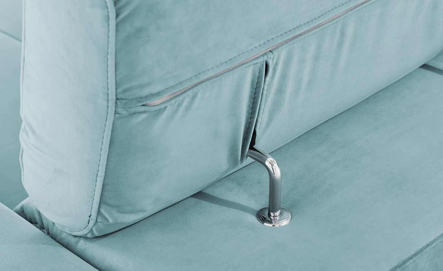 Gallery M Ecksofa Felicia Due | Sage (Hellblau) links Grundfunktion 7 Gallery M Ecksofa Felicia Due | Sage (Hellblau) links Grundfunktion – Bild 5