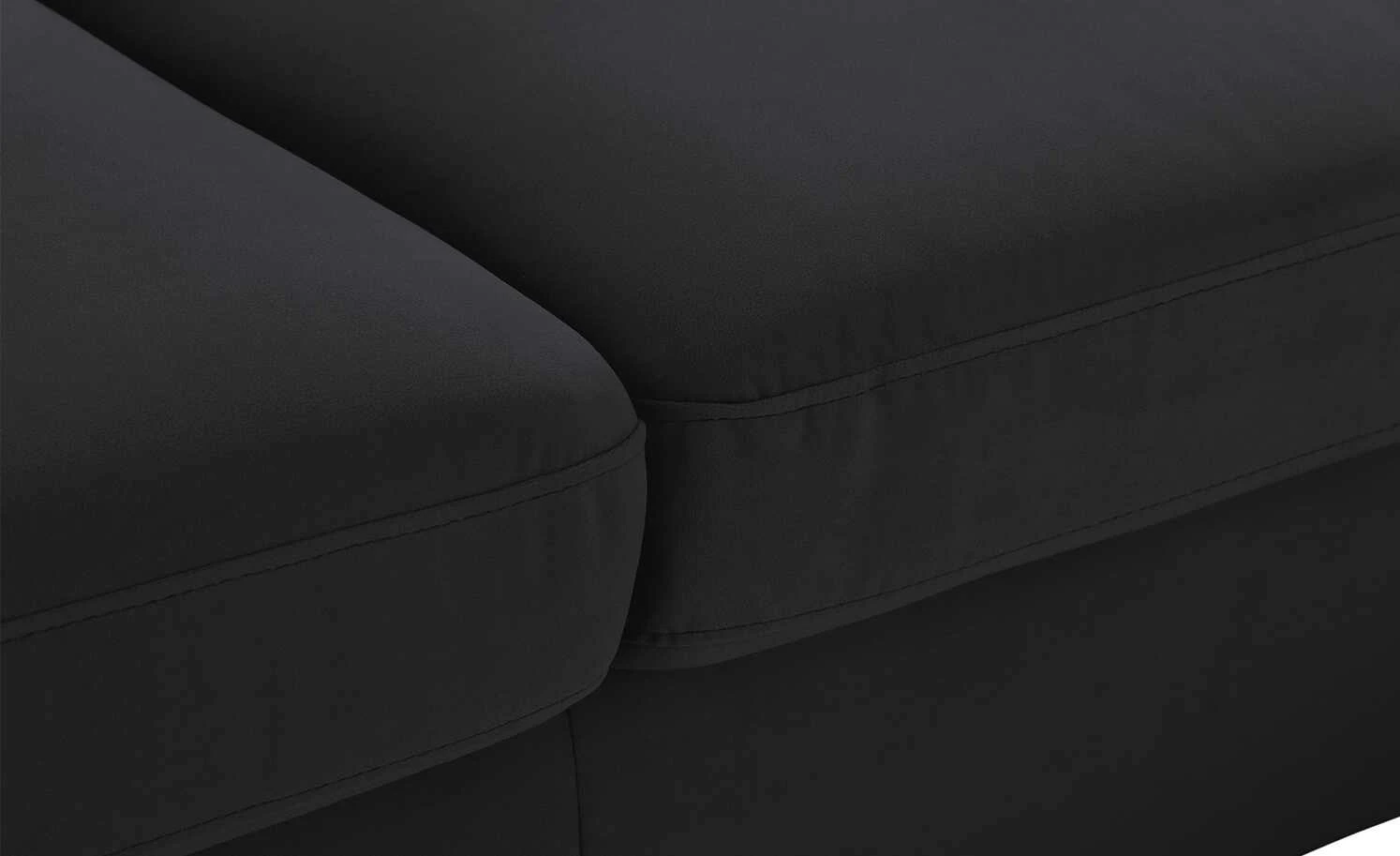 Gallery M Ecksofa Felicia Due | Black (Schwarz) rechts Grundfunktion 8 Gallery M Ecksofa Felicia Due | Black (Schwarz) rechts Grundfunktion – Bild 6