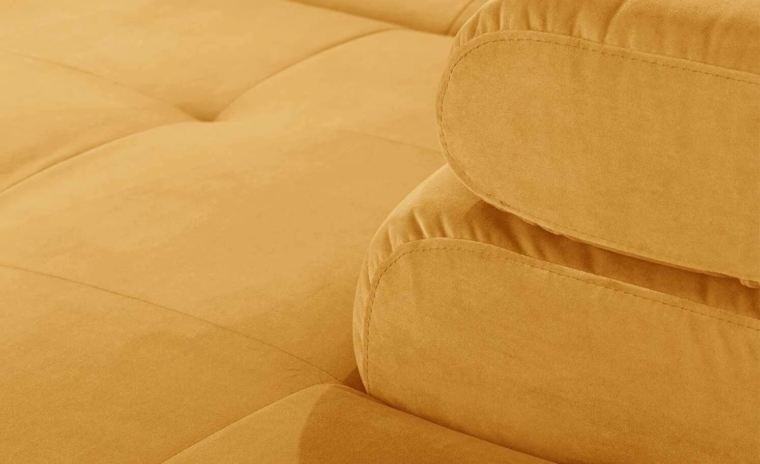 Gallery M Ecksofa Felicia Due | Curry (Gelb) rechts Grundfunktion 11 Gallery M Ecksofa Felicia Due | Curry (Gelb) rechts Grundfunktion – Bild 9
