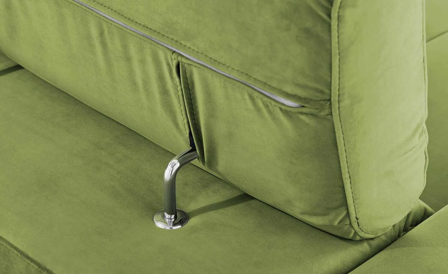 Gallery M Ecksofa Felicia Due | Green (Hellgrün) rechts Grundfunktion 6 Gallery M Ecksofa Felicia Due | Green (Hellgrün) rechts Grundfunktion – Bild 4