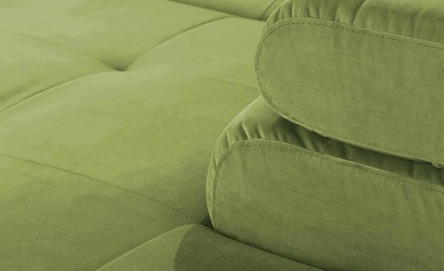 Gallery M Ecksofa Felicia Due | Green (Hellgrün) rechts Grundfunktion 12 Gallery M Ecksofa Felicia Due | Green (Hellgrün) rechts Grundfunktion – Bild 10