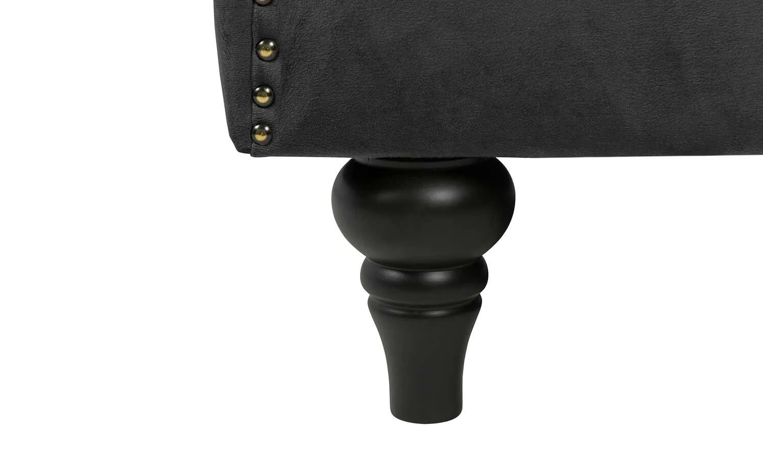 SOHO Einzelsofa Churchill | Schwarz 2,5 6 SOHO Einzelsofa Churchill | Schwarz 2,5 – Bild 4