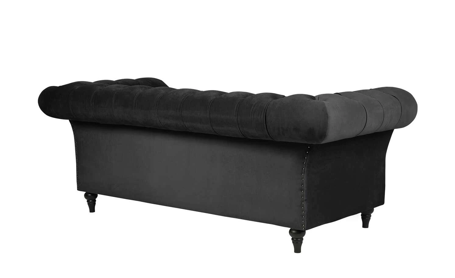 SOHO Einzelsofa Churchill | Schwarz 2,5 10 SOHO Einzelsofa Churchill | Schwarz 2,5 – Bild 8