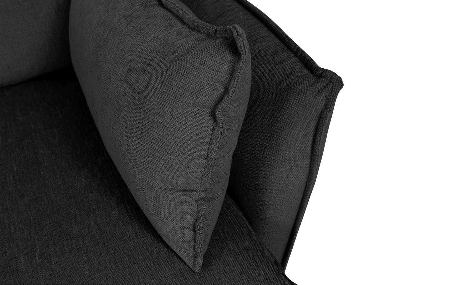 SOHO Einzelsofa Lennon | Schwarz 3 5 SOHO Einzelsofa Lennon | Schwarz 3 – Bild 3