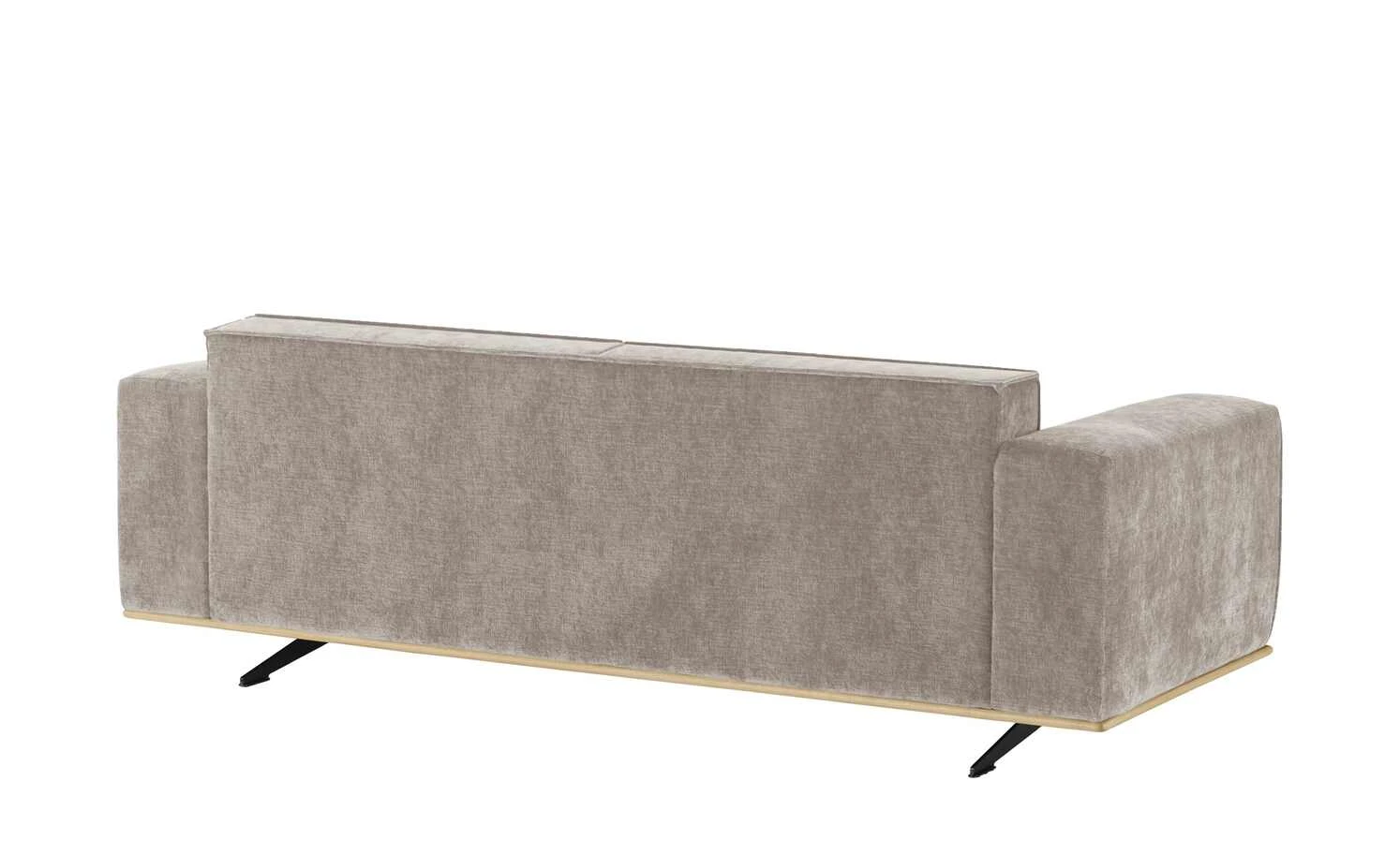 SOHO Sofa, 3-sitzig Piemonte | Beige 4 SOHO Sofa, 3-sitzig Piemonte | Beige – Bild 2