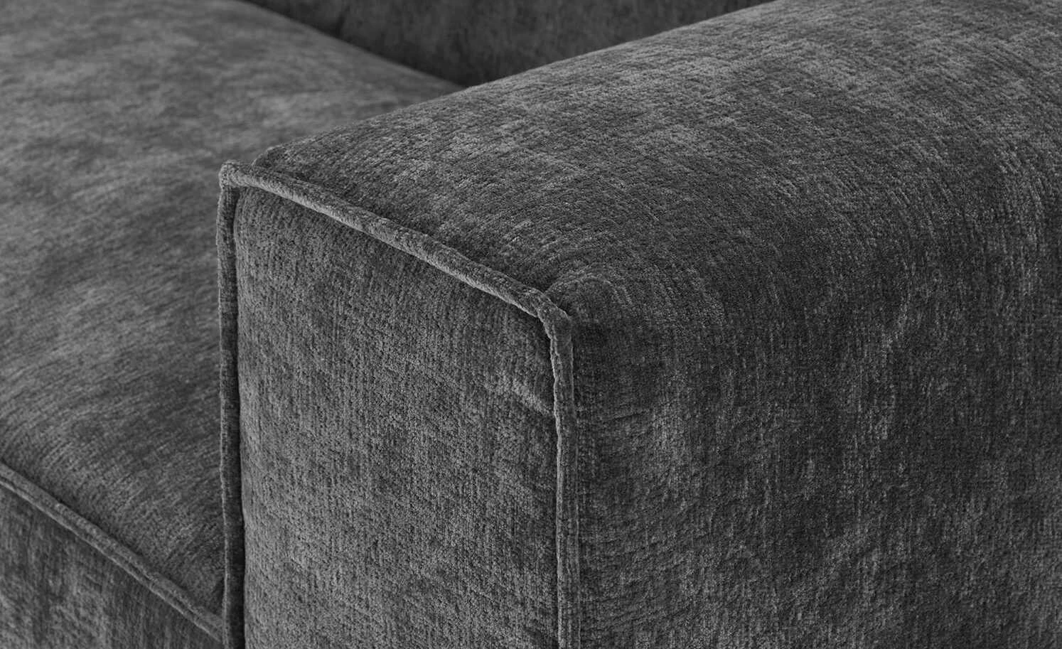 SOHO Sofa, 3-sitzig Piemonte | Grau 7 SOHO Sofa, 3-sitzig Piemonte | Grau – Bild 5