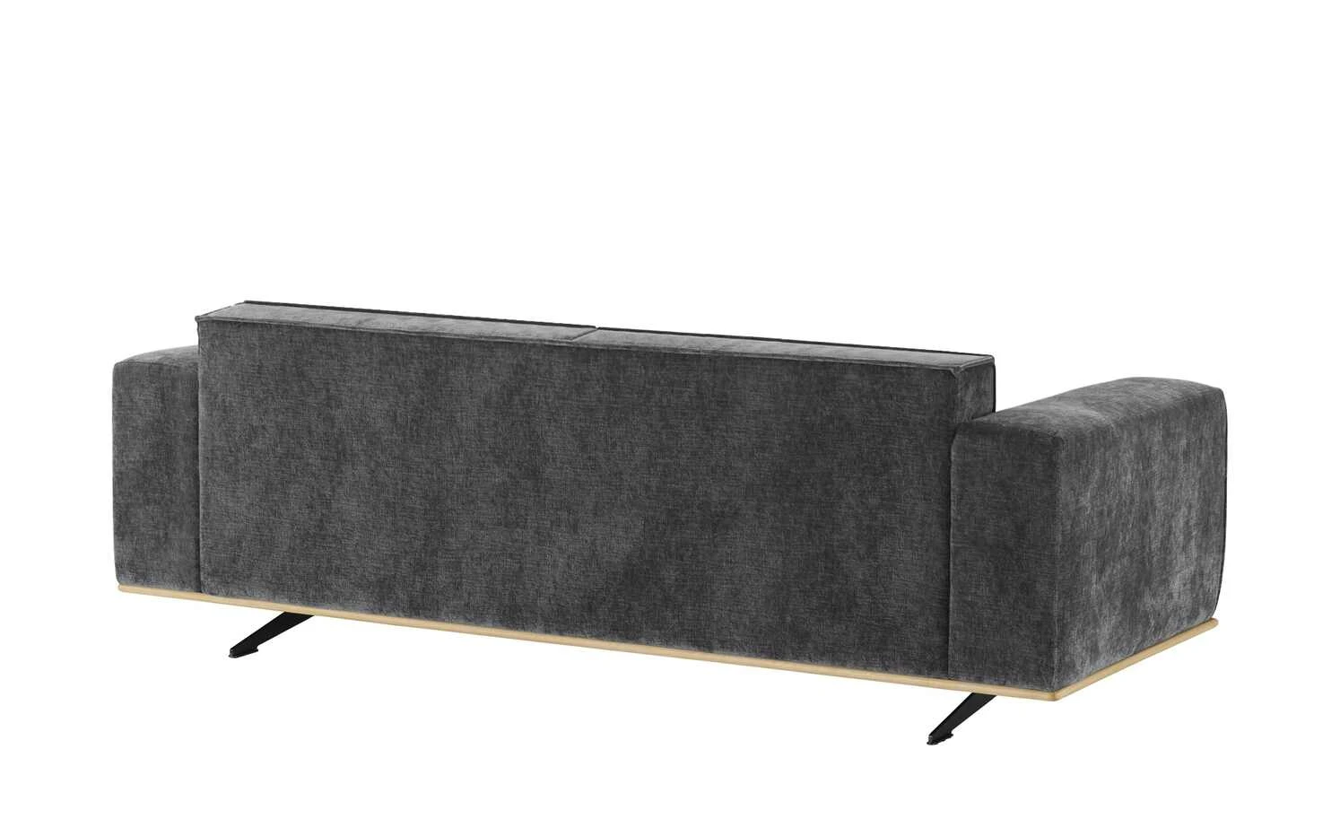 SOHO Sofa, 3-sitzig Piemonte | Grau 9 SOHO Sofa, 3-sitzig Piemonte | Grau – Bild 7