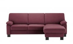 meinSofa Ecksofa Veit | Beere (Rot-Lila) rechts ohne