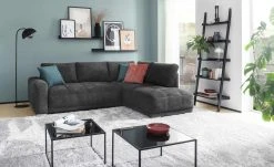 bobb Ecksofa Kerrin | Schwarz rechts