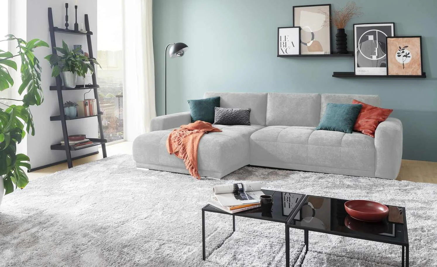 bobb Ecksofa Kerrin | Grau links 3 bobb Ecksofa Kerrin | Grau links