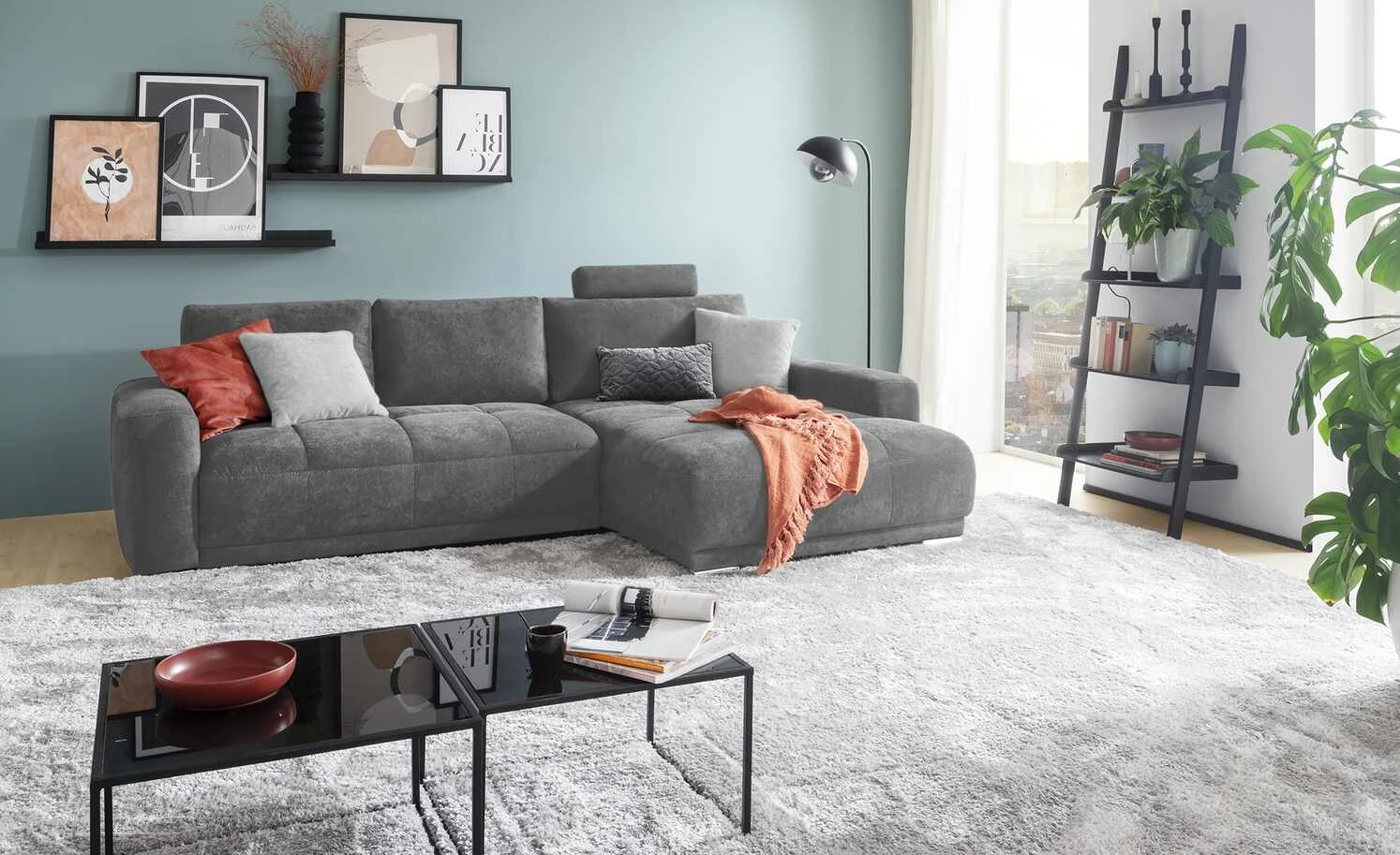 bobb Ecksofa Kerrin | Stone (Grau) rechts 4 bobb Ecksofa Kerrin | Stone (Grau) rechts – Bild 2