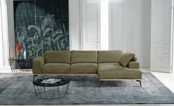 uno Ecksofa Oakland | Olive (Grün) rechts