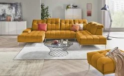 switch Wohnlandschaft Grenada | Gold (Gelb) rechts