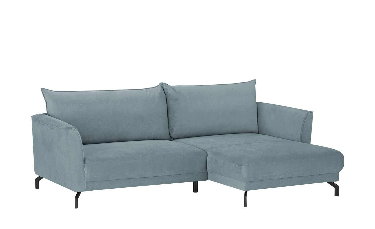 bobb Ecksofa Yolanda | Blaugrau rechts Mikrofaser 6 bobb Ecksofa Yolanda | Blaugrau rechts Mikrofaser – Bild 4