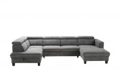 Wohnlandschaft Zante | Dunkelgrau/ Silbergrau links