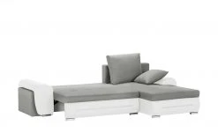 Ecksofa mit Beleuchtung Emma | Weiß/ Hellgrau rechts -Sofas Verkaufsladen 29405891 15 202209150030