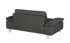 smart Sofa Finola | 2 Schwarz Mikrofaser -Sofas Verkaufsladen 29405996 3 202209131234