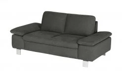 smart Sofa Finola | 2 Schwarz Mikrofaser -Sofas Verkaufsladen 29405996 4 202209131234