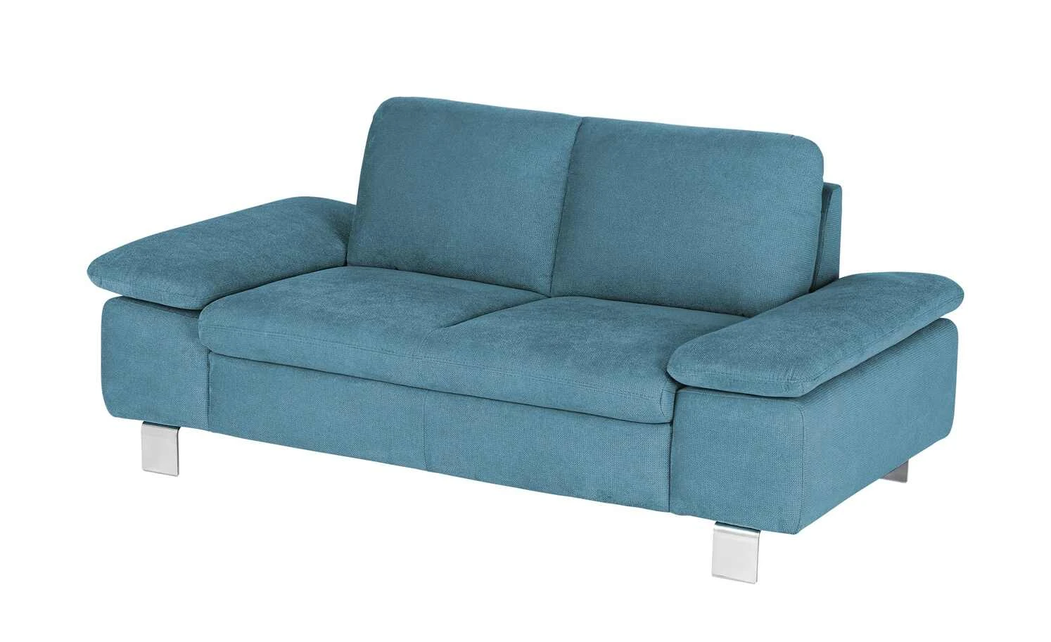 smart Sofa Finola | 2 Blau Mikrofaser 4 smart Sofa Finola | 2 Blau Mikrofaser – Bild 2