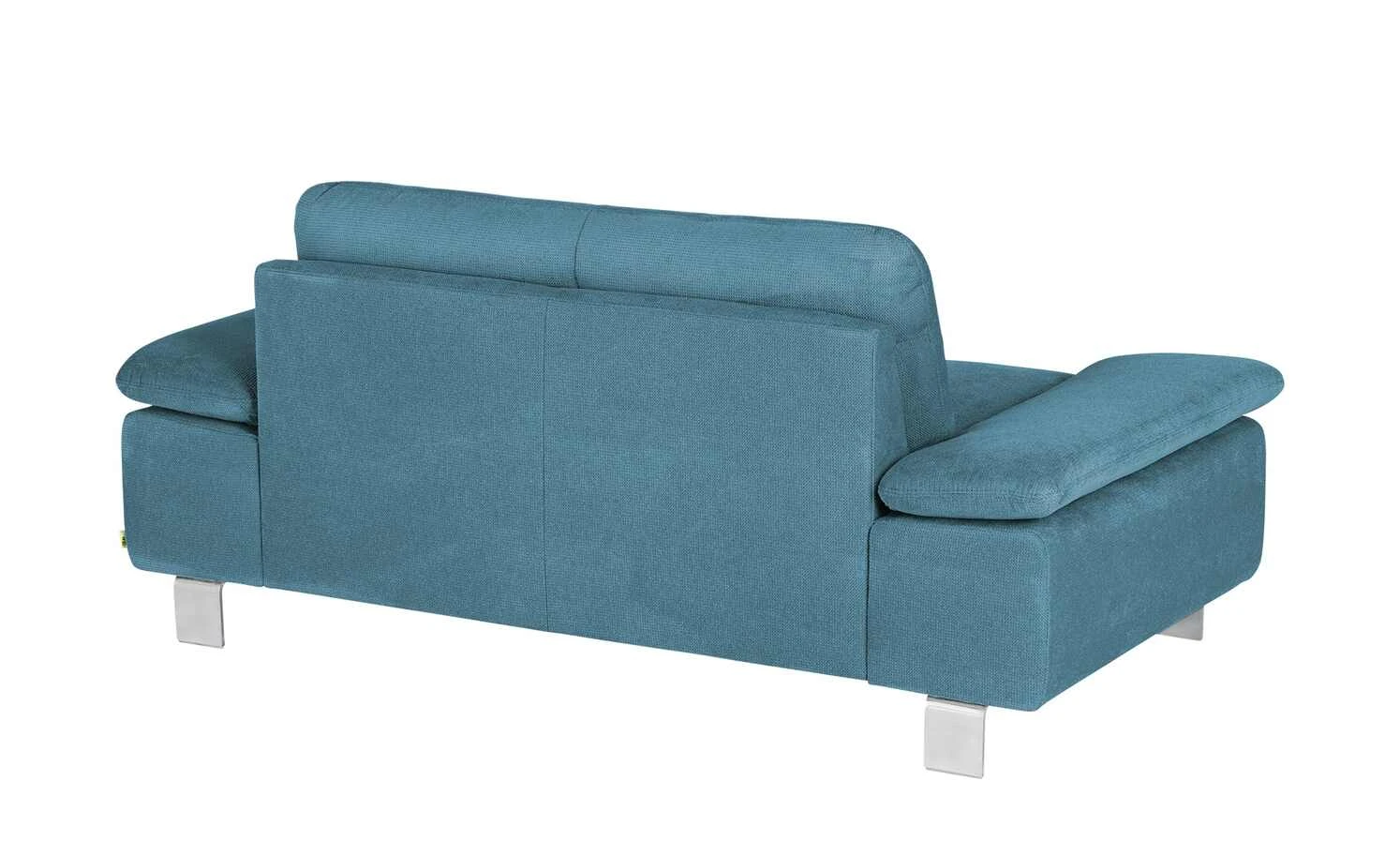 smart Sofa Finola | 2 Blau Mikrofaser 6 smart Sofa Finola | 2 Blau Mikrofaser – Bild 4