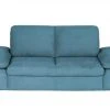 smart Sofa Finola | 2 Blau Mikrofaser -Sofas Verkaufsladen 29405997 5 202209131234