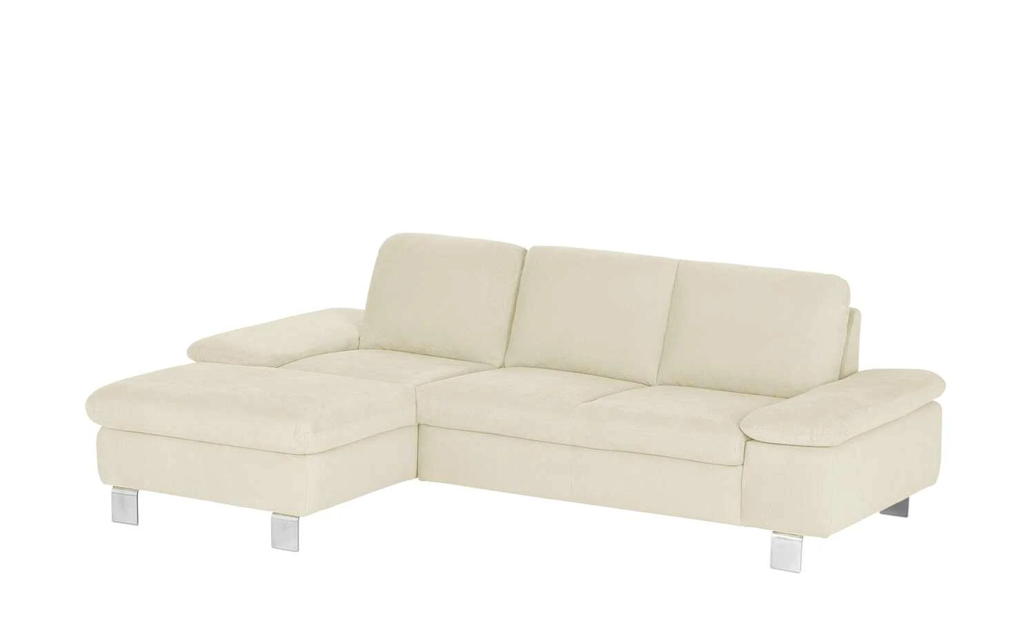 smart Ecksofa Finola | Creme Mikrofaser links 4 smart Ecksofa Finola | Creme Mikrofaser links – Bild 2