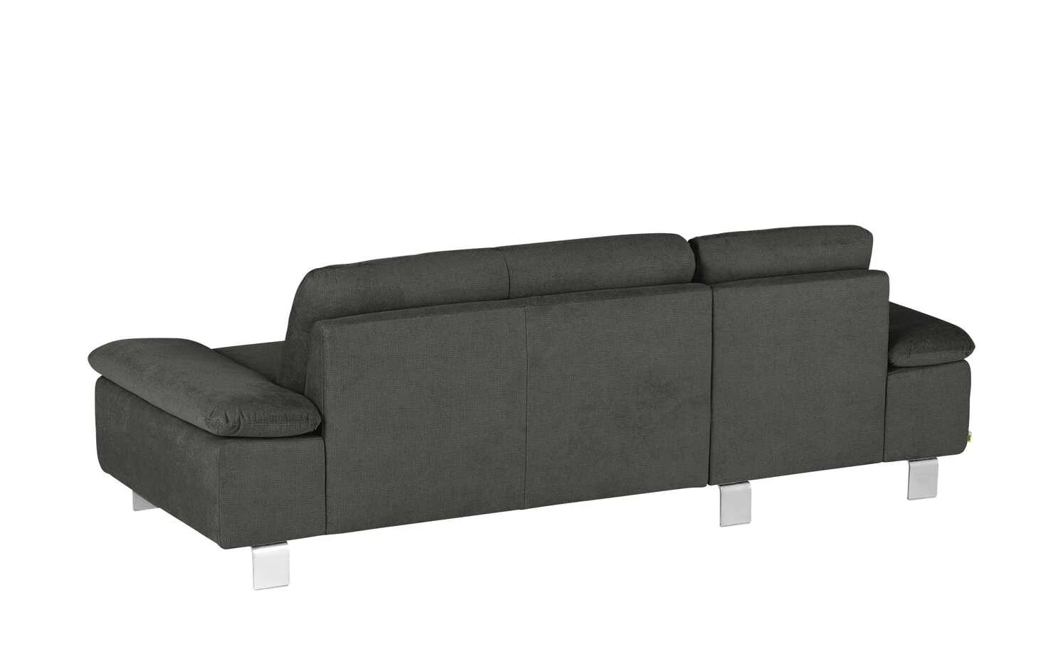 smart Ecksofa Finola | Schwarz Mikrofaser links 4 smart Ecksofa Finola | Schwarz Mikrofaser links – Bild 2