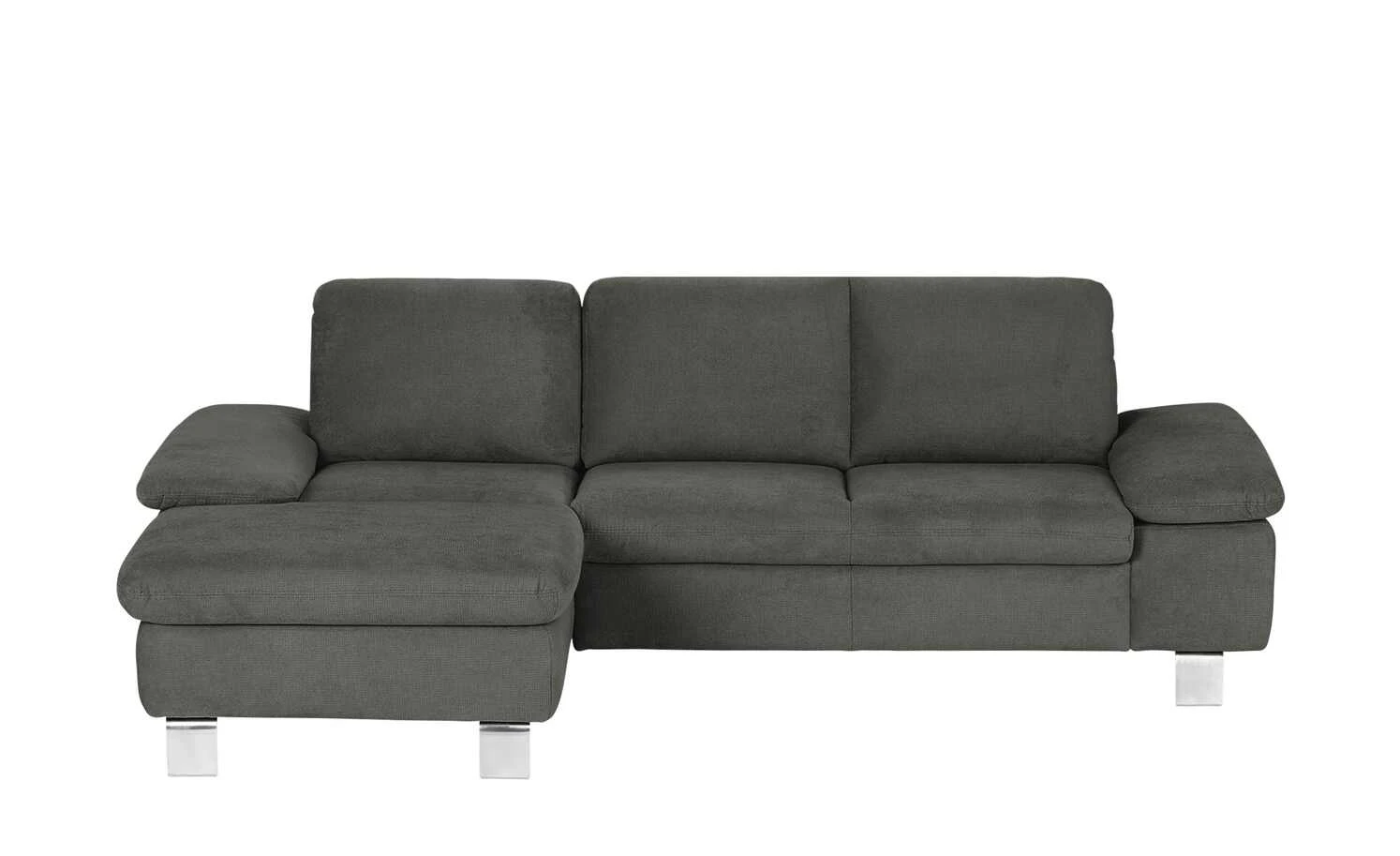 smart Ecksofa Finola | Schwarz Mikrofaser links 3 smart Ecksofa Finola | Schwarz Mikrofaser links