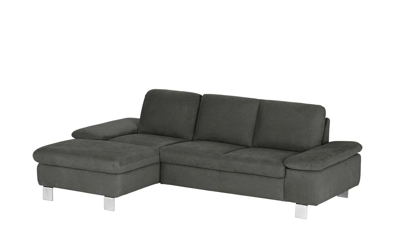 smart Ecksofa Finola | Schwarz Mikrofaser links 13 smart Ecksofa Finola | Schwarz Mikrofaser links – Bild 11