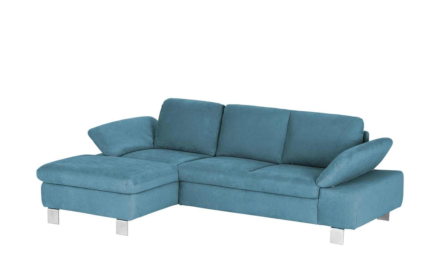 smart Ecksofa Finola | Blau Mikrofaser links 7 smart Ecksofa Finola | Blau Mikrofaser links – Bild 5