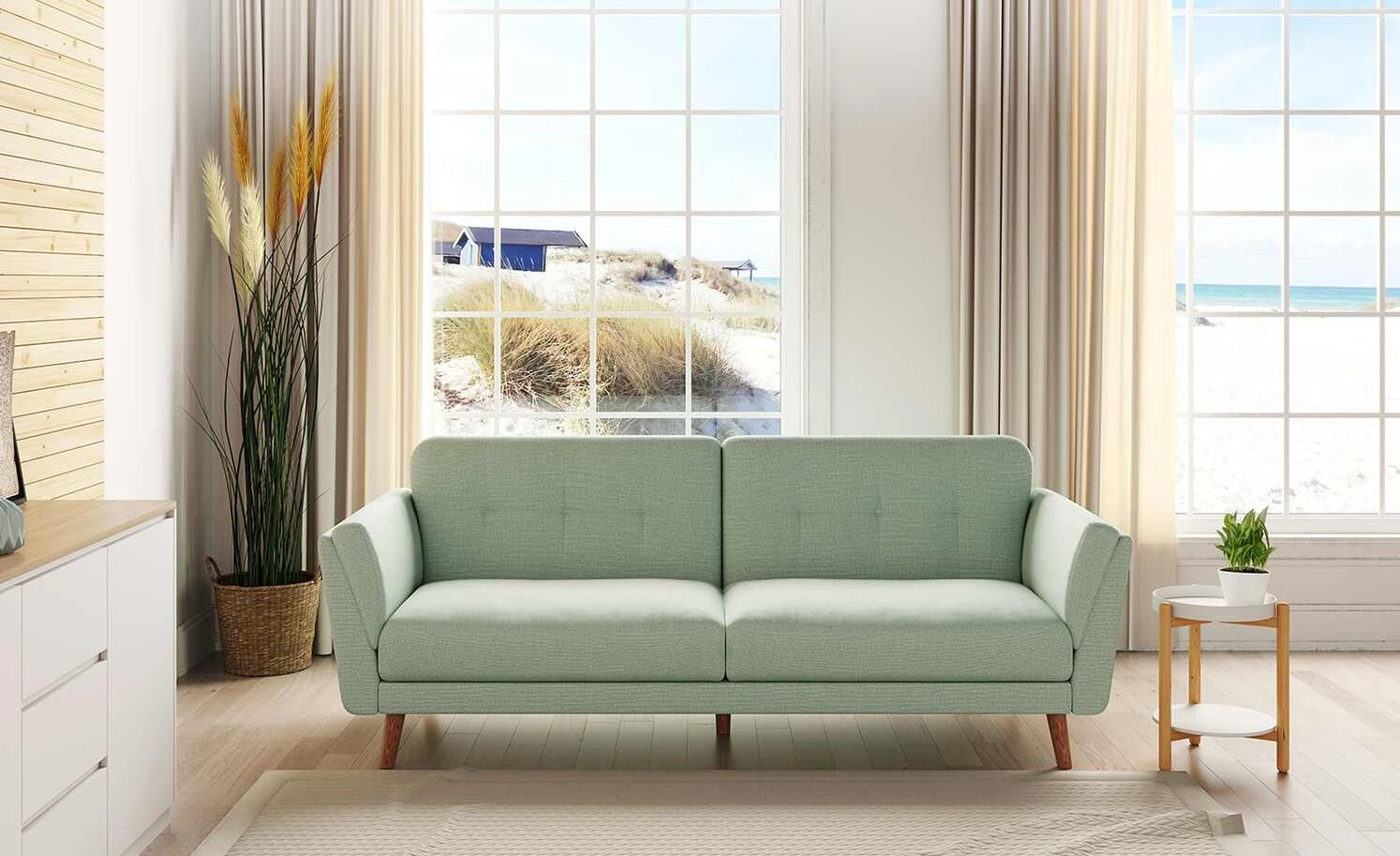 Einzelsofa Helsinki | Mint (Grün) 4 Einzelsofa Helsinki | Mint (Grün) – Bild 2