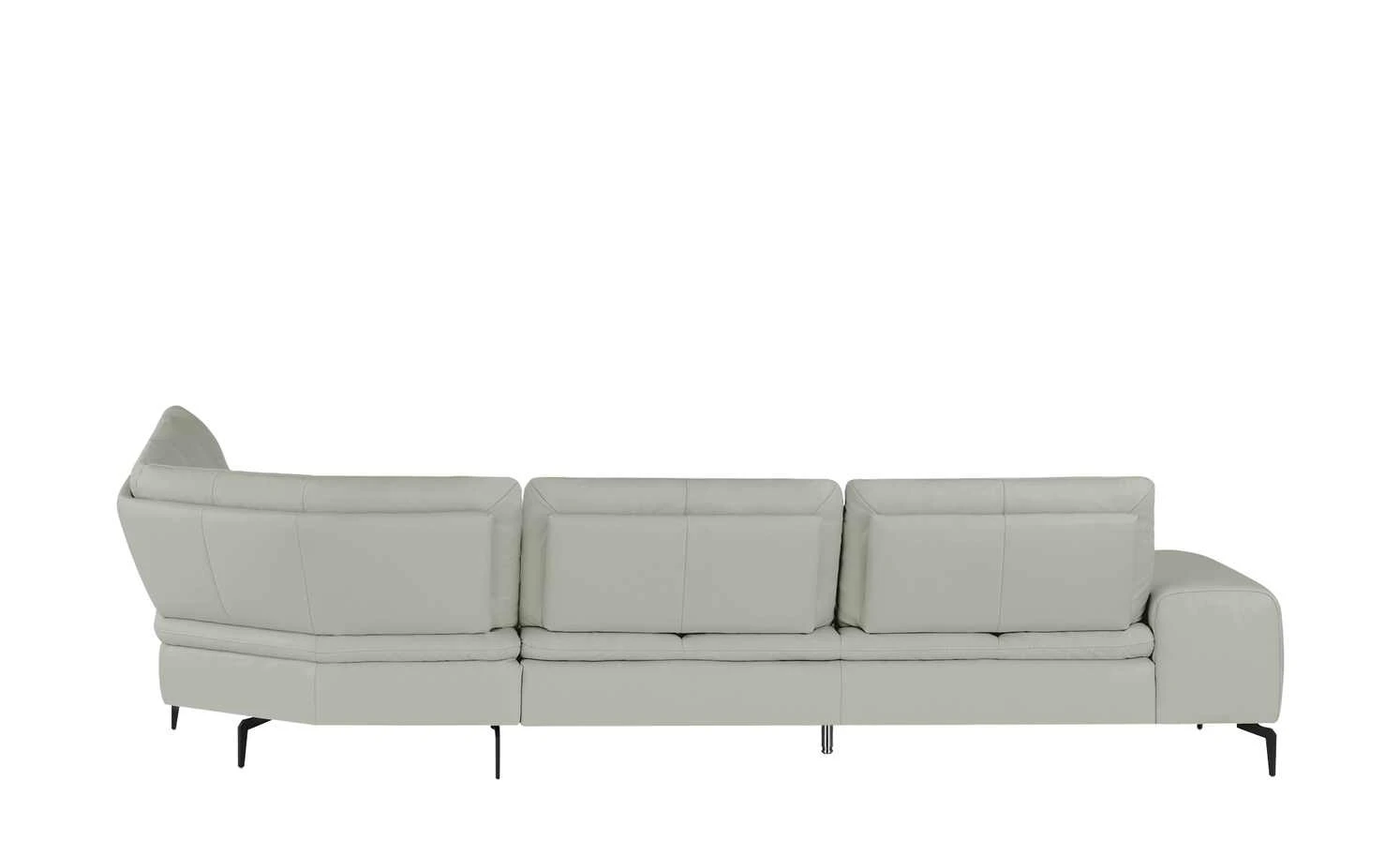 W.SCHILLIG Ecksofa Leder Valentinoo | Grau 298|cm 298|cm 4 W.SCHILLIG Ecksofa Leder Valentinoo | Grau 298|cm 298|cm – Bild 2