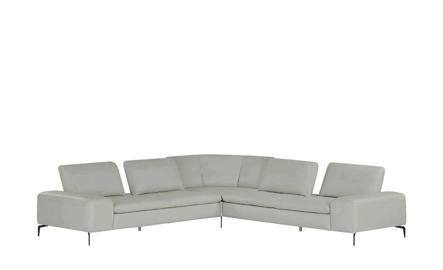 W.SCHILLIG Ecksofa Leder Valentinoo | Grau 298|cm 298|cm 12 W.SCHILLIG Ecksofa Leder Valentinoo | Grau 298|cm 298|cm – Bild 10